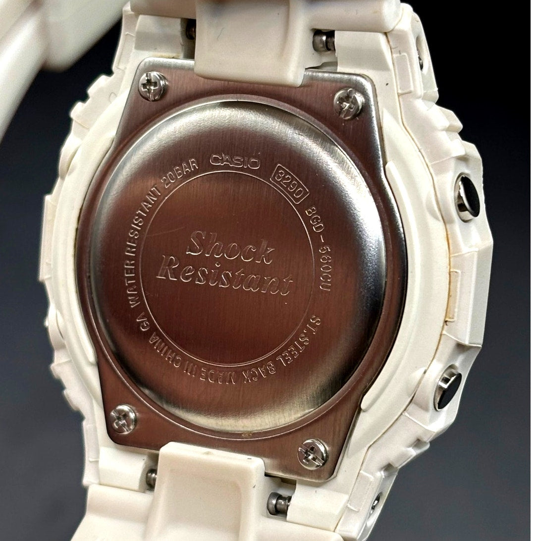 Casio Baby-G BGD-560CU-7 Matte White Digital Women’s Watch 200M
