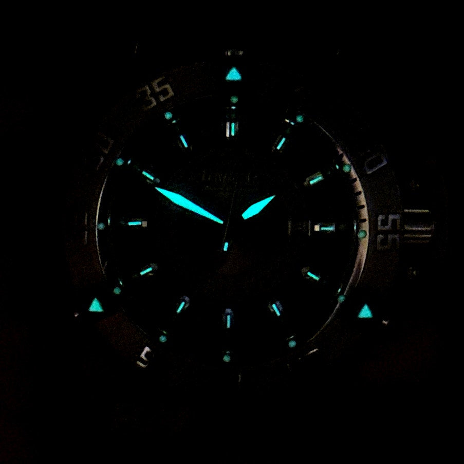 Invicta 10105 Subaqua NOMA III Grey Dial Rubber Strap 50mm Watch NIBWT