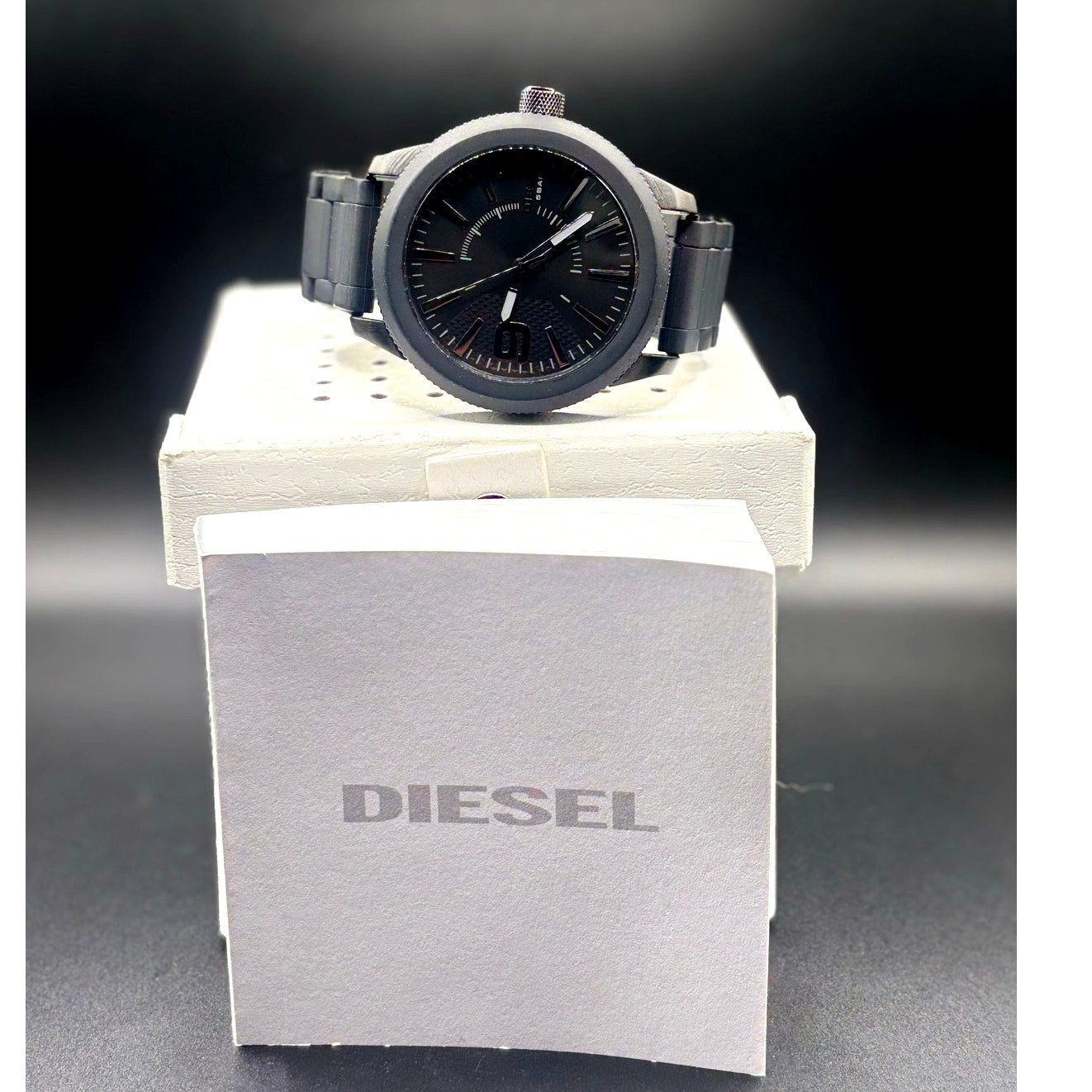 Diesel Rasp NSBB DZ1873 Men’s Black Stainless Steel 50mm Men's Watch