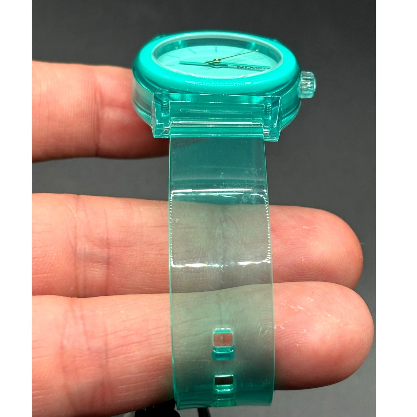 Nixon Medium Time Teller P A1215-309 Turquoise 31mm Watch NIBWT