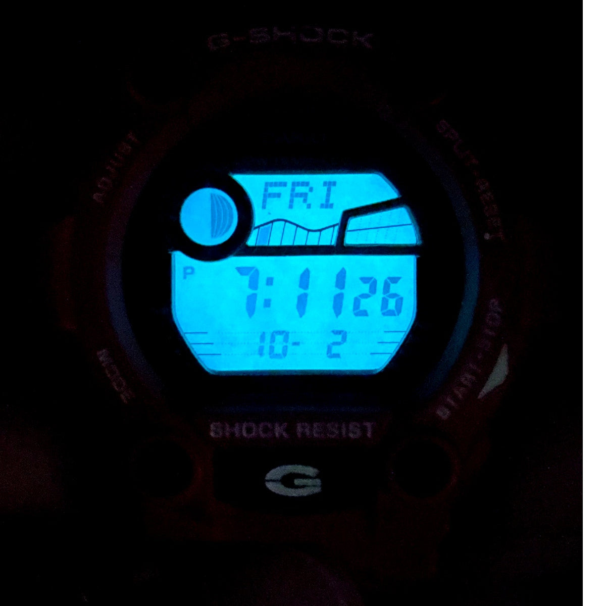 Casio G-Shock G-7900A-4 Red Tide Moon Digital Men’s Watch 200M