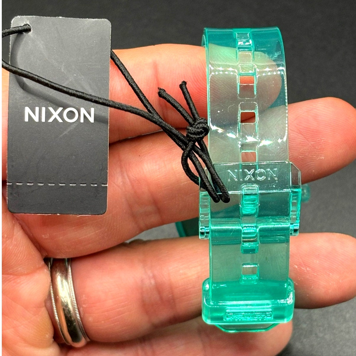 Nixon Medium Time Teller P A1215-309 Turquoise 31mm Watch NIBWT