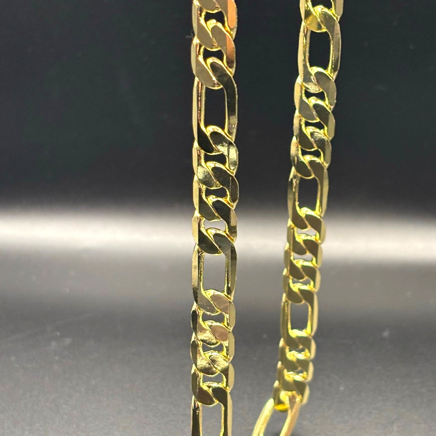 Mason Parker Men’s Gold Plated Brass Curb Link Chain Necklace NIB