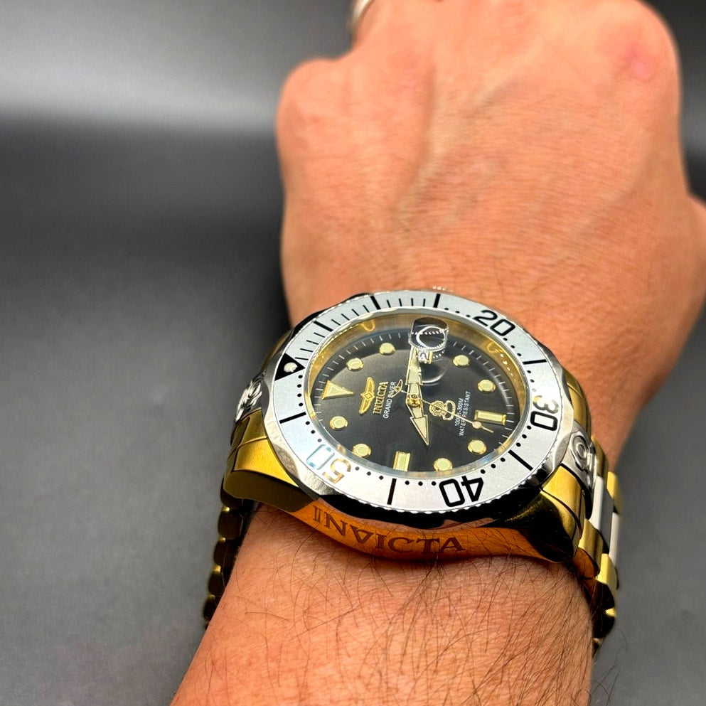 Invicta 16034 Grand Diver Automatic Two Tone Stainless Steel Men's 47mm Watch