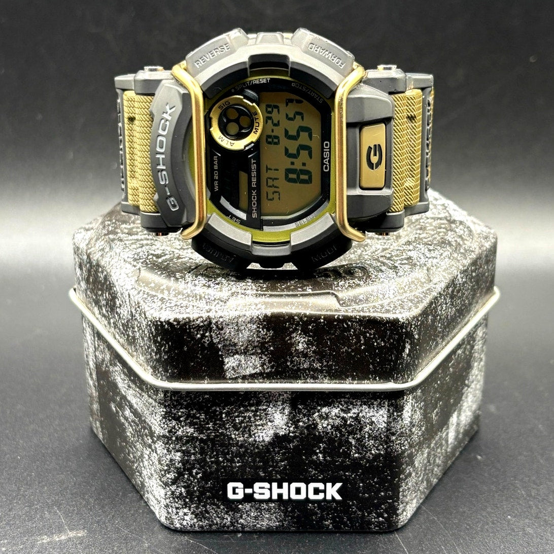 Casio G-Shock GD-400-9 Olive Green Digital World Time Men's Watch