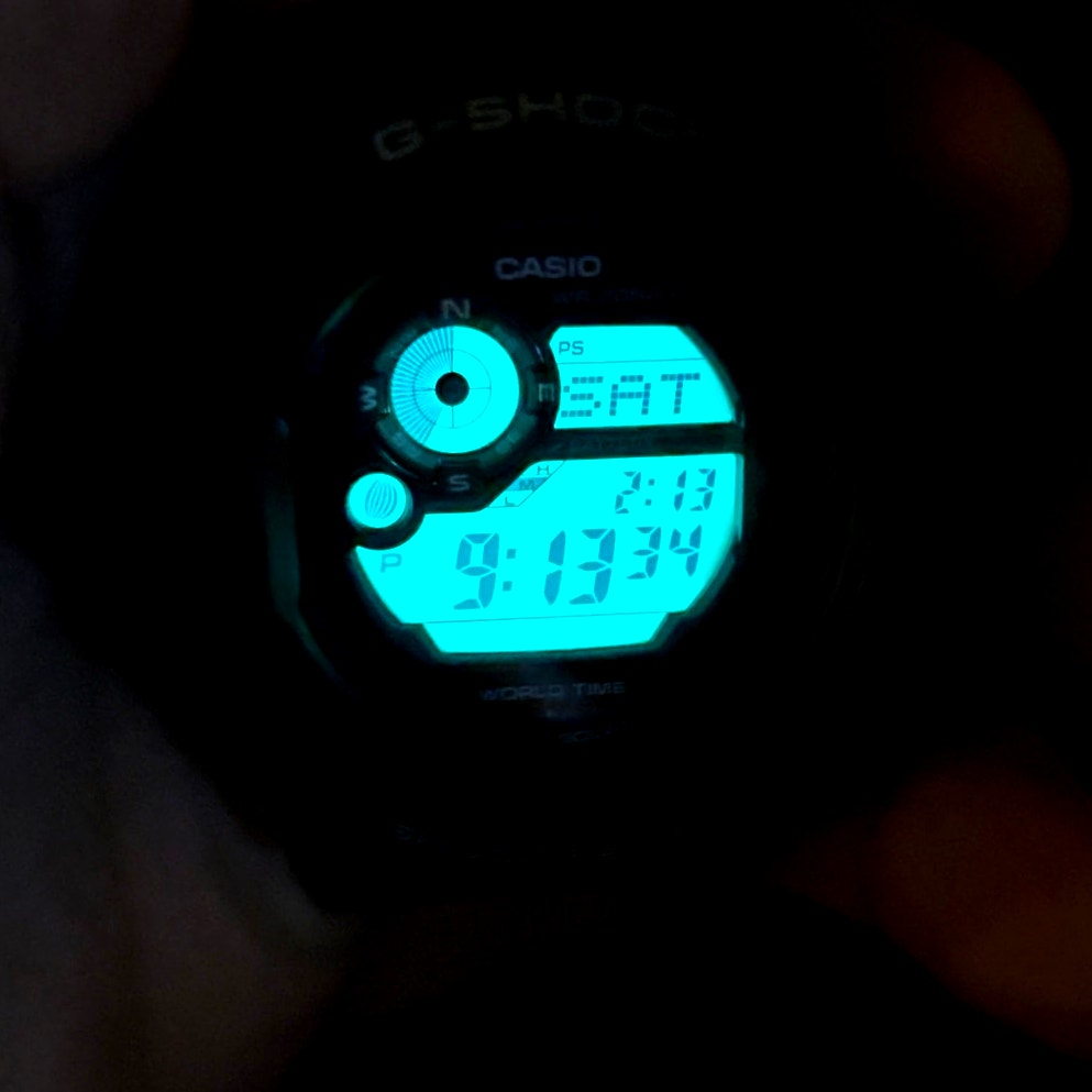 Casio G-Shock Mudman G9300-1 Tough Solar Twin Sensor Digital Men's Watch