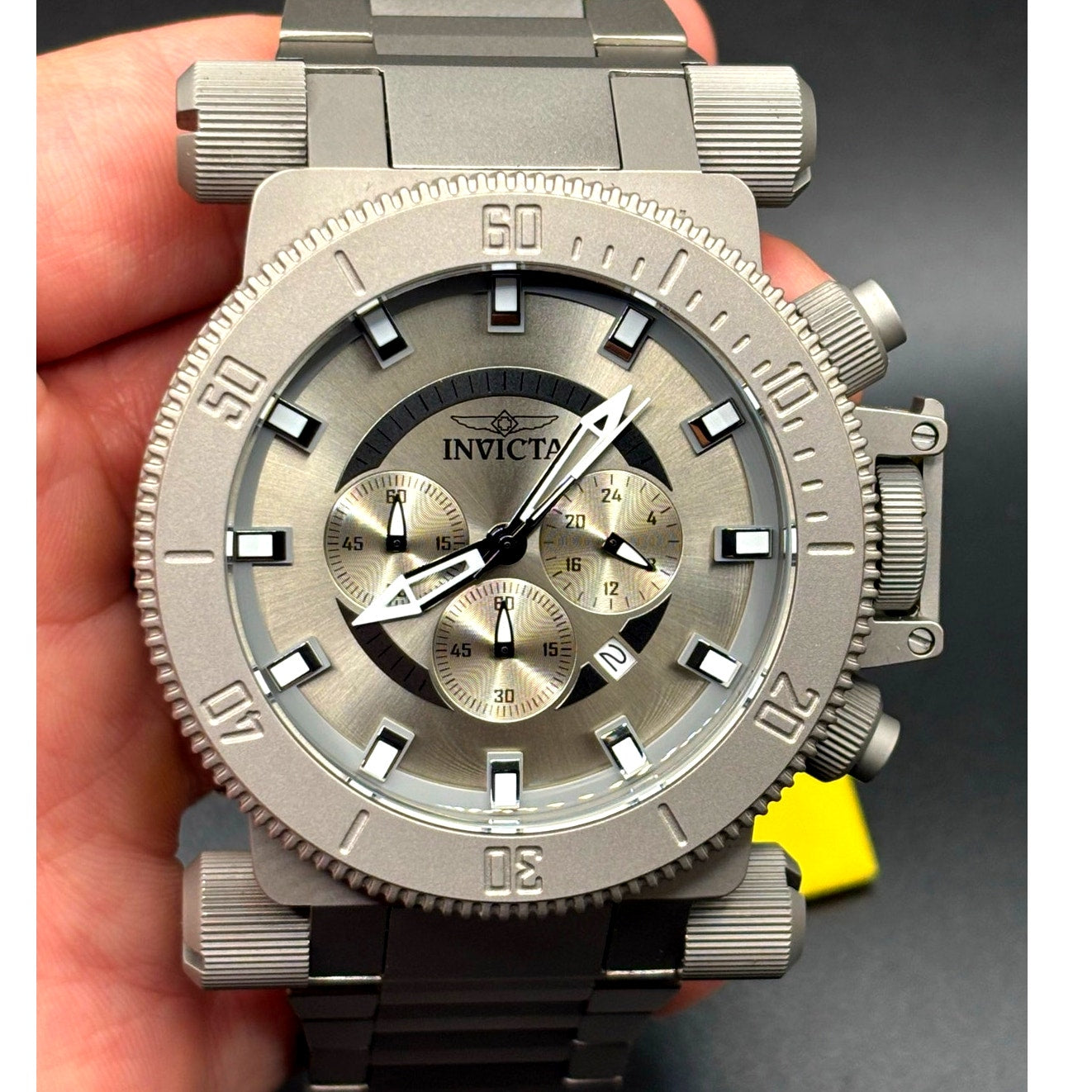 Invicta 46533 Coalition Forces Dominion Titanium Chrono 51mm Men's Watch NIBWT