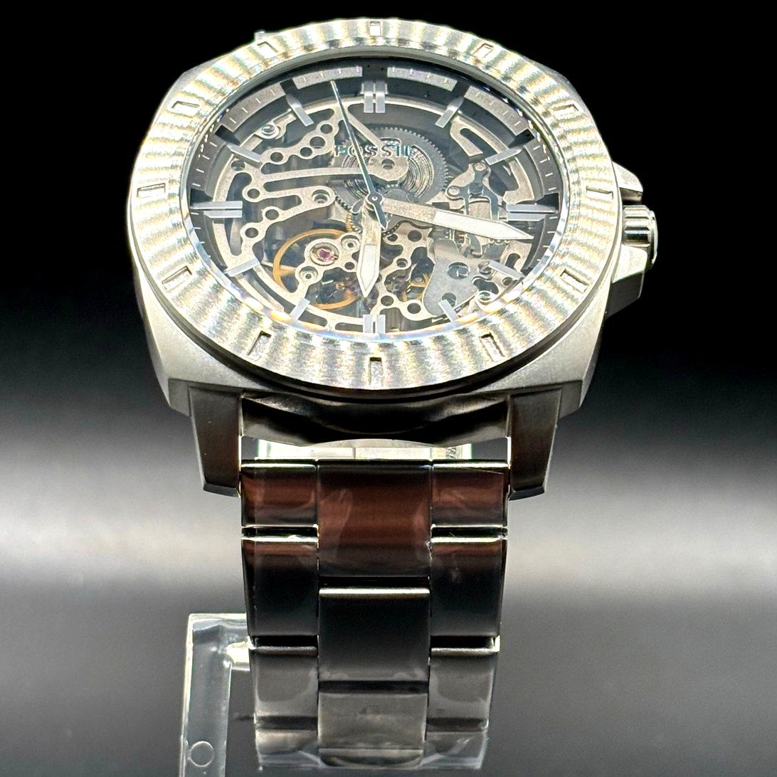 Fossil Privateer Sport BQ2425 Automatic Skeleton Men’s Watch 45mm NIB