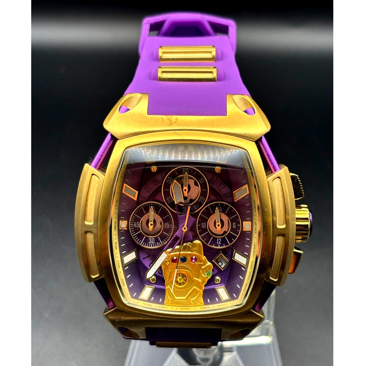 Invicta Marvel Thanos 37390 Limited Edition 53mm Chronograph Watch 225/4000