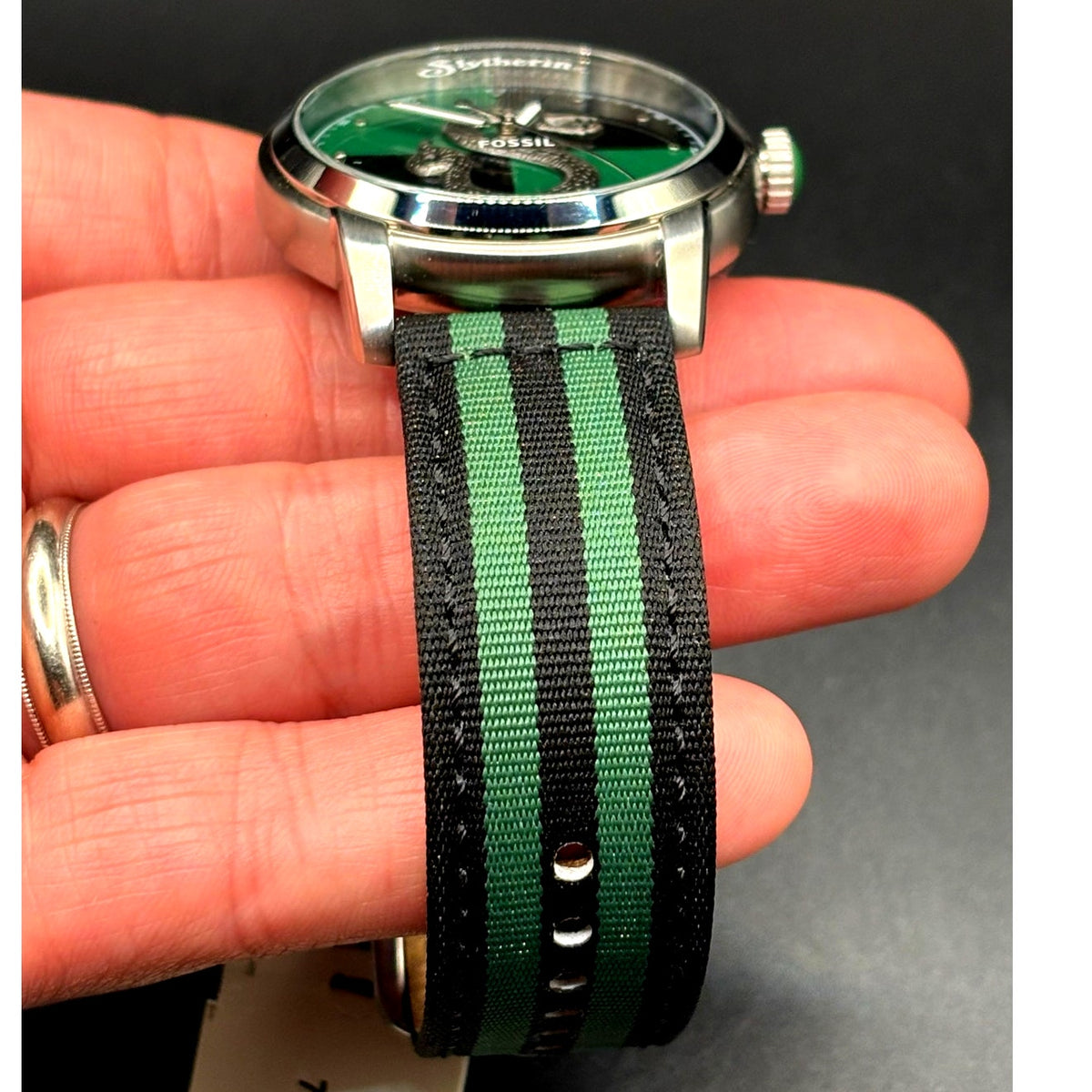 Fossil x Harry Potter Slytherin LE1161 Limited Edition 40mm Watch NIBWT