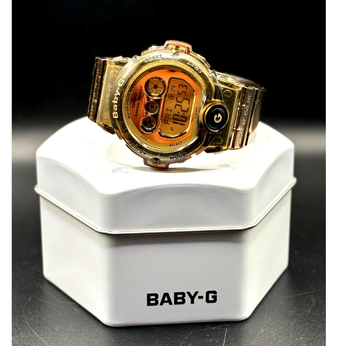 Casio Baby-G BG6901-8 Smoke Gold Digital 200M Vintage Watch
