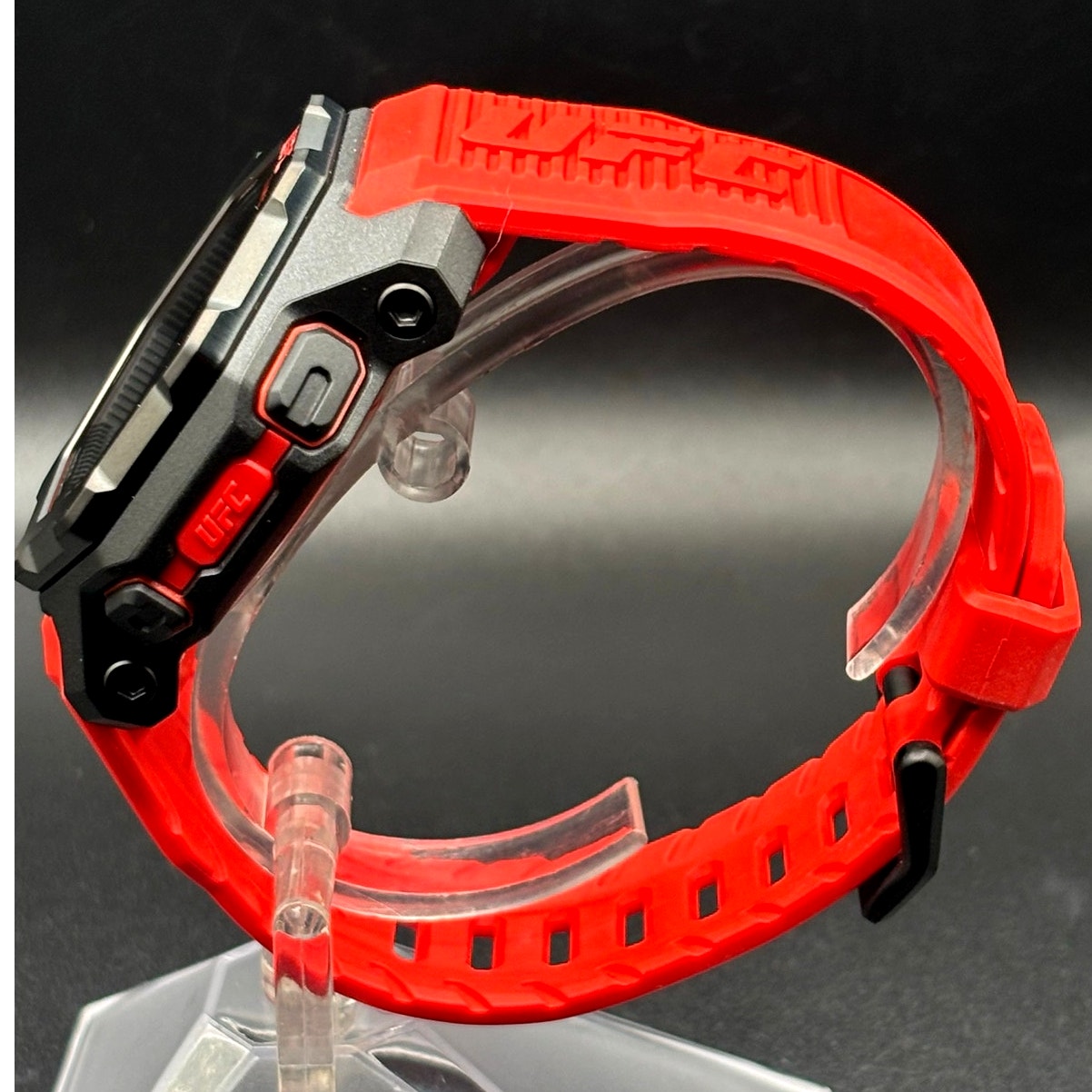 Timex UFC Knockout TW2V88200JR Red Digital 48mm Watch NIB