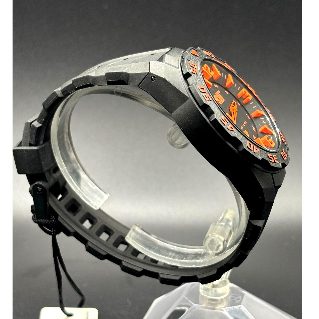 CAT Caterpillar Motion LB.111.21.134 Black Orange 45mm Men's Watch NIBWT