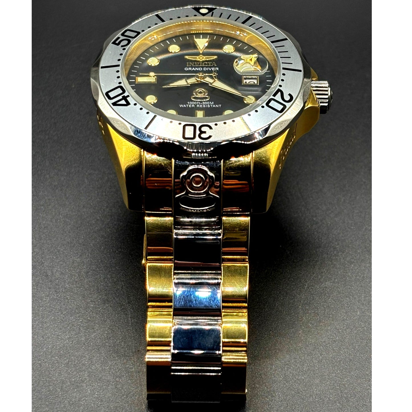 Invicta 16034 Grand Diver Automatic Two Tone Stainless Steel Men's 47mm Watch
