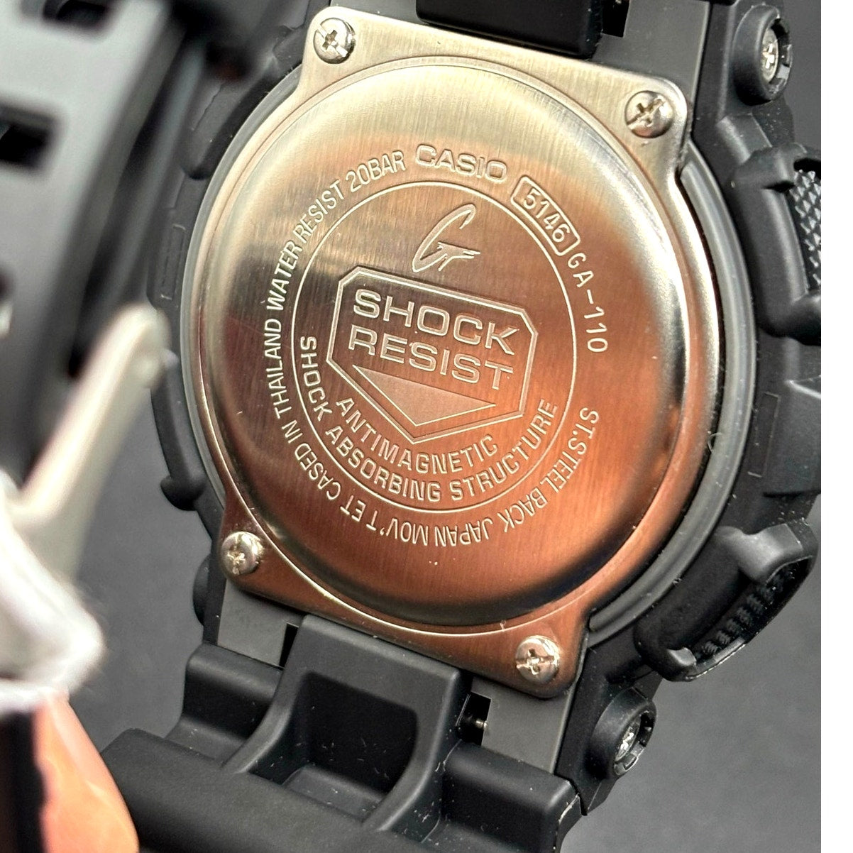 Casio G-Shock GA110-1B Black Analog Digital 200M Men’s Watch NIBWT