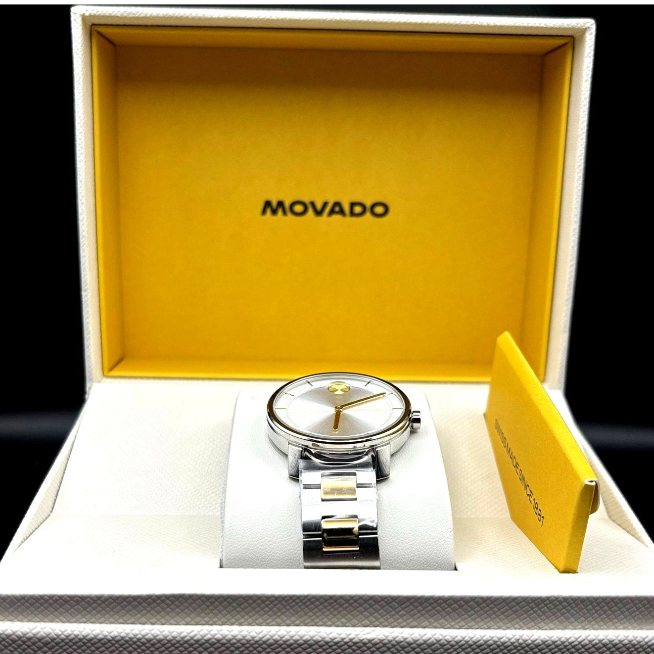 Movado Bold Access 3600965 Women’s Two-Tone Swiss Movement Stainless Steel Watch