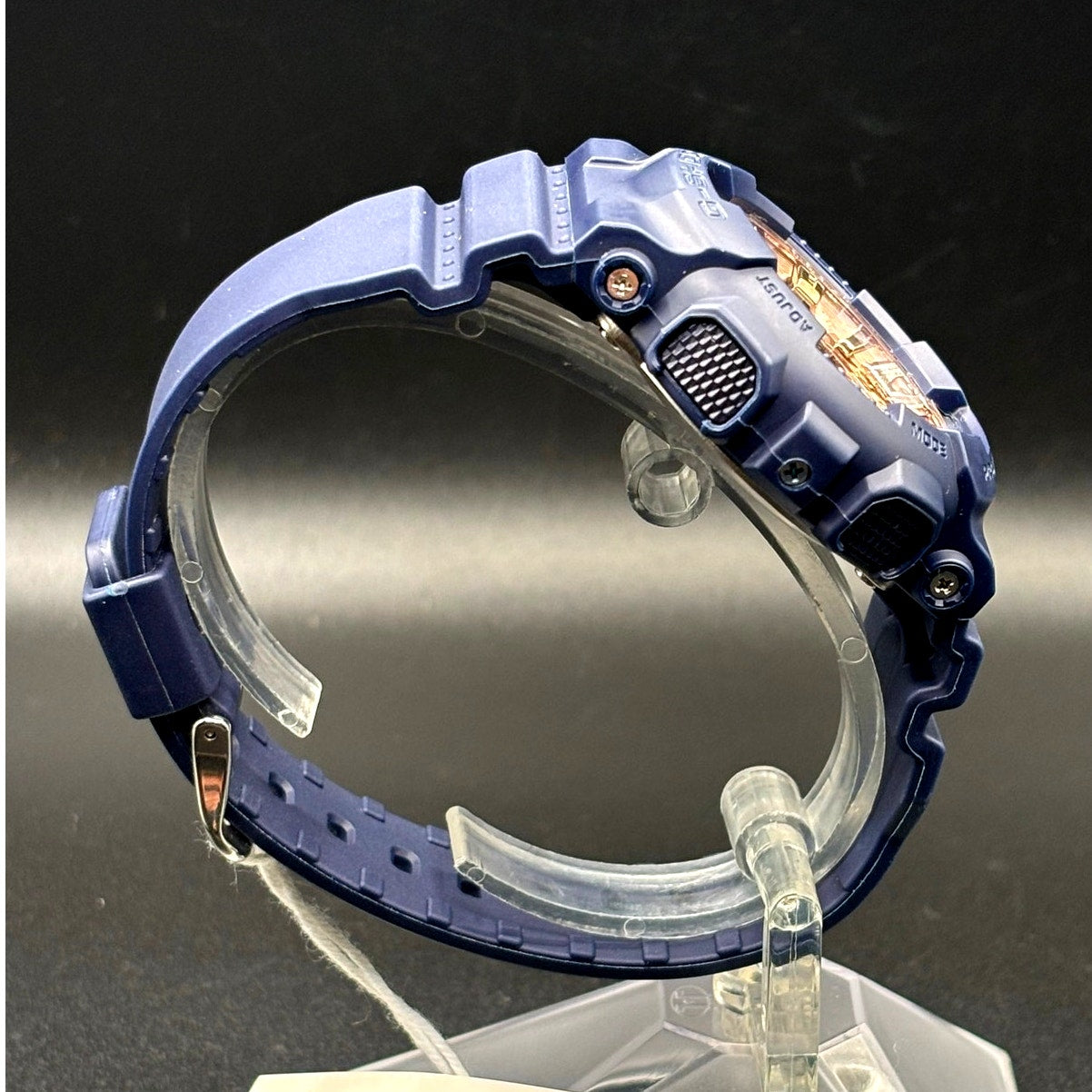 Casio G-Shock GMA-S120MF-2A2 Navy Blue Rose Gold Women’s Watch NIBWT