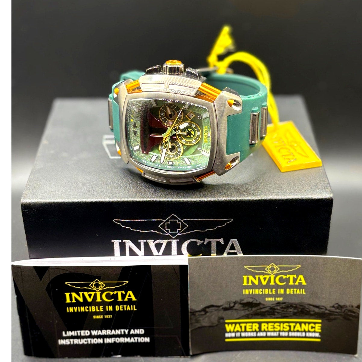 Invicta Star Wars Boba Fett Diablo 37435 LE Chronograph 53mm Watch  NIB