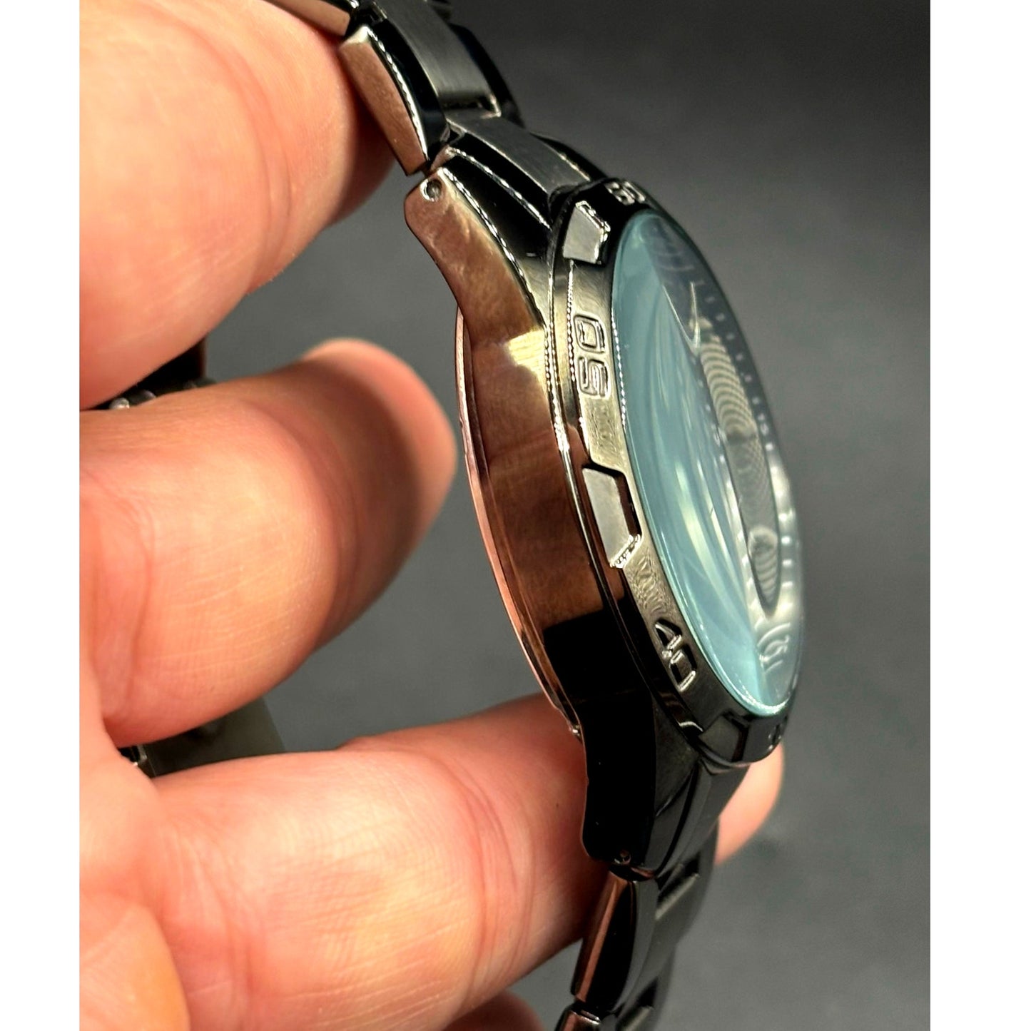 Relic by Fossil Brennan ZR11853 Automatic Skeleton Gunmetal Men’s Watch
