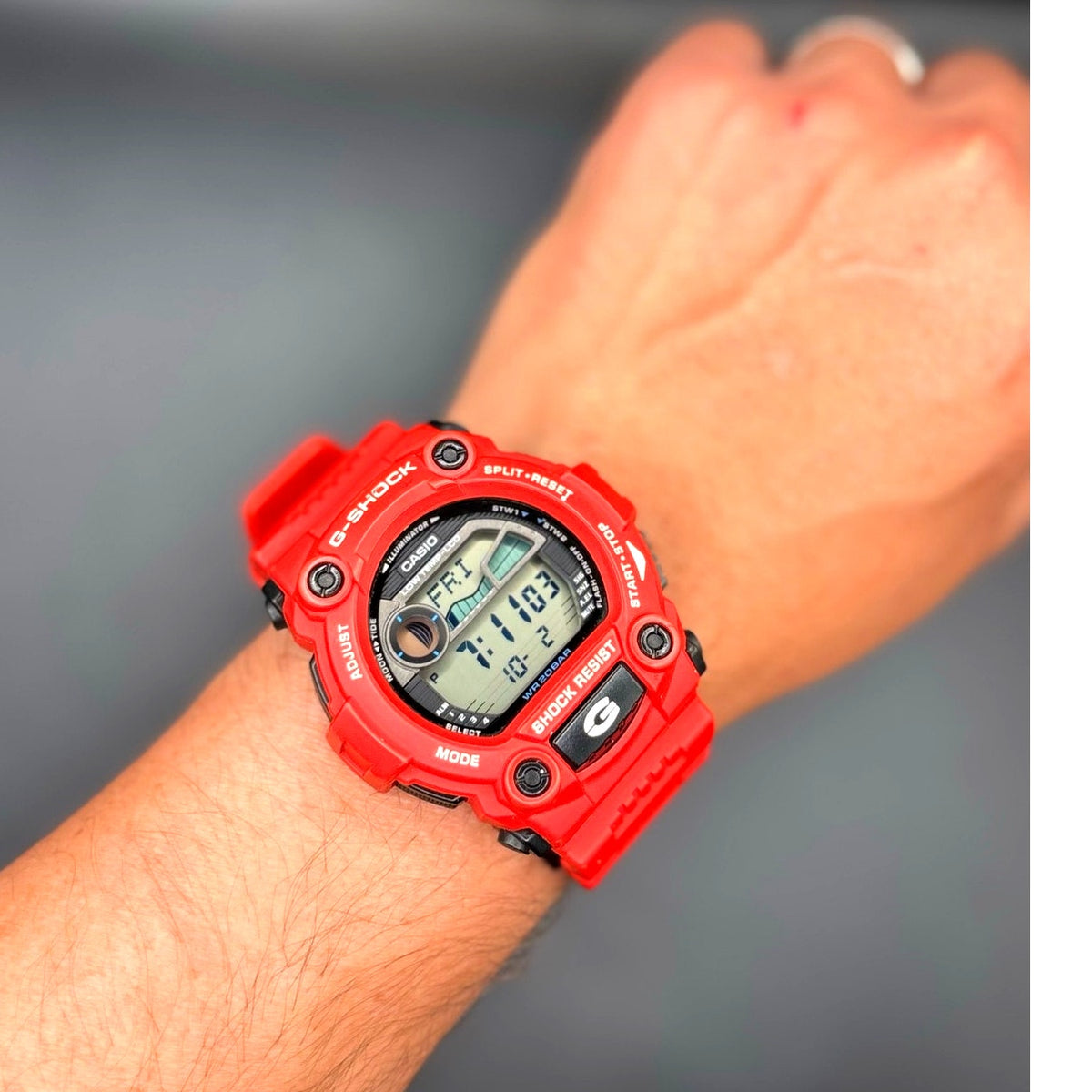 Casio G-Shock G-7900A-4 Red Tide Moon Digital Men’s Watch 200M
