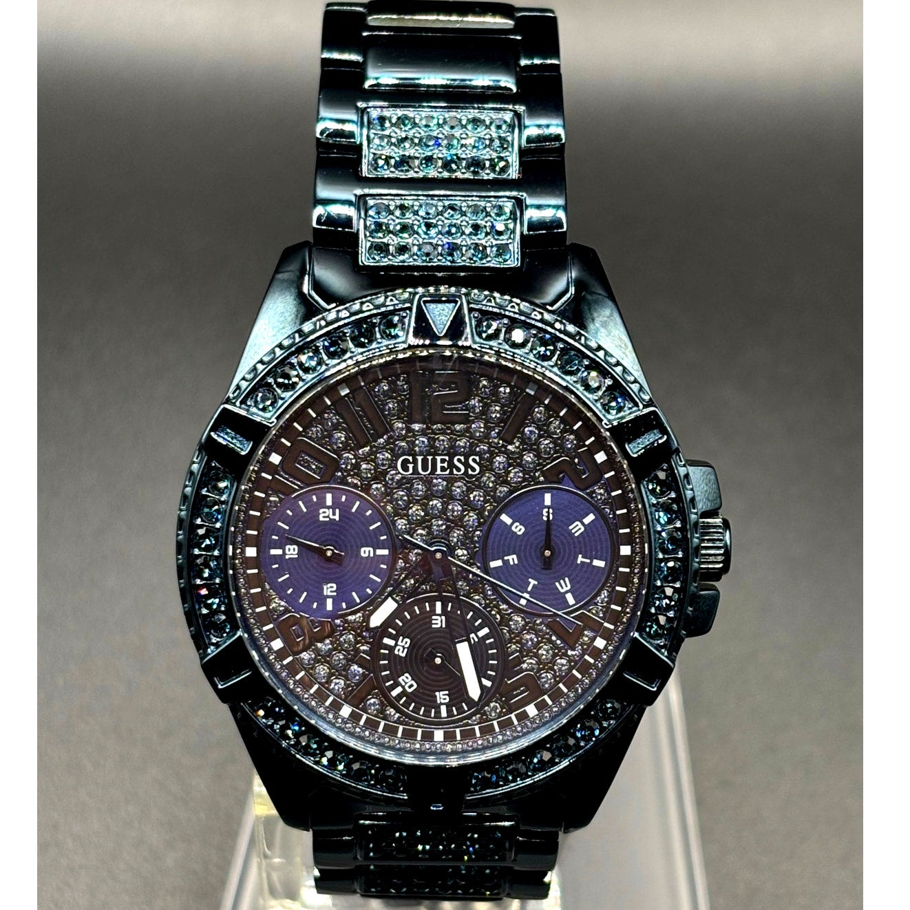 GUESS Lady Frontier GW0044L2 Blue Crystal Multifunction Women's Watch