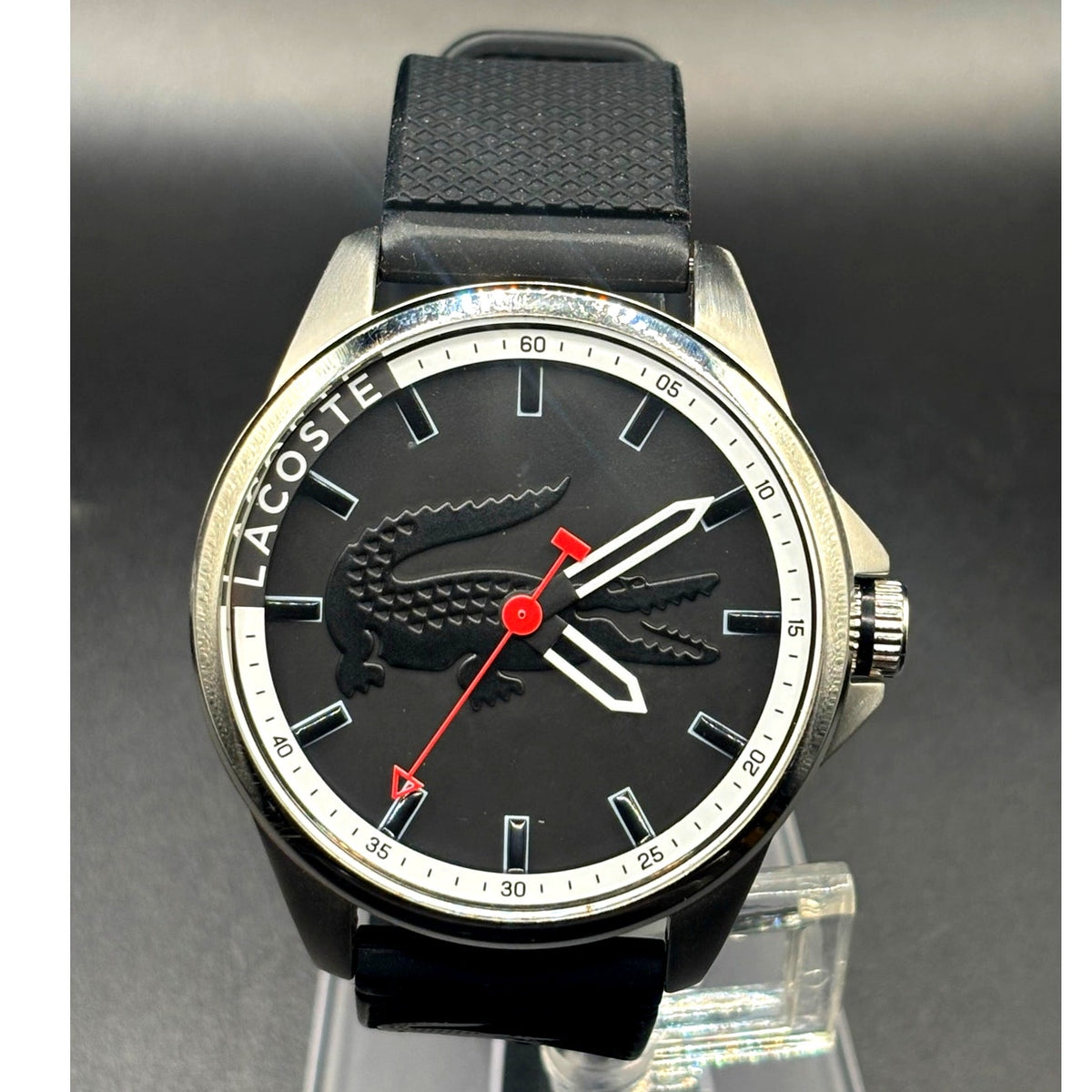 Lacoste Capbreton 2010840 Black Dial Quartz Men’s Watch 50M Unisex