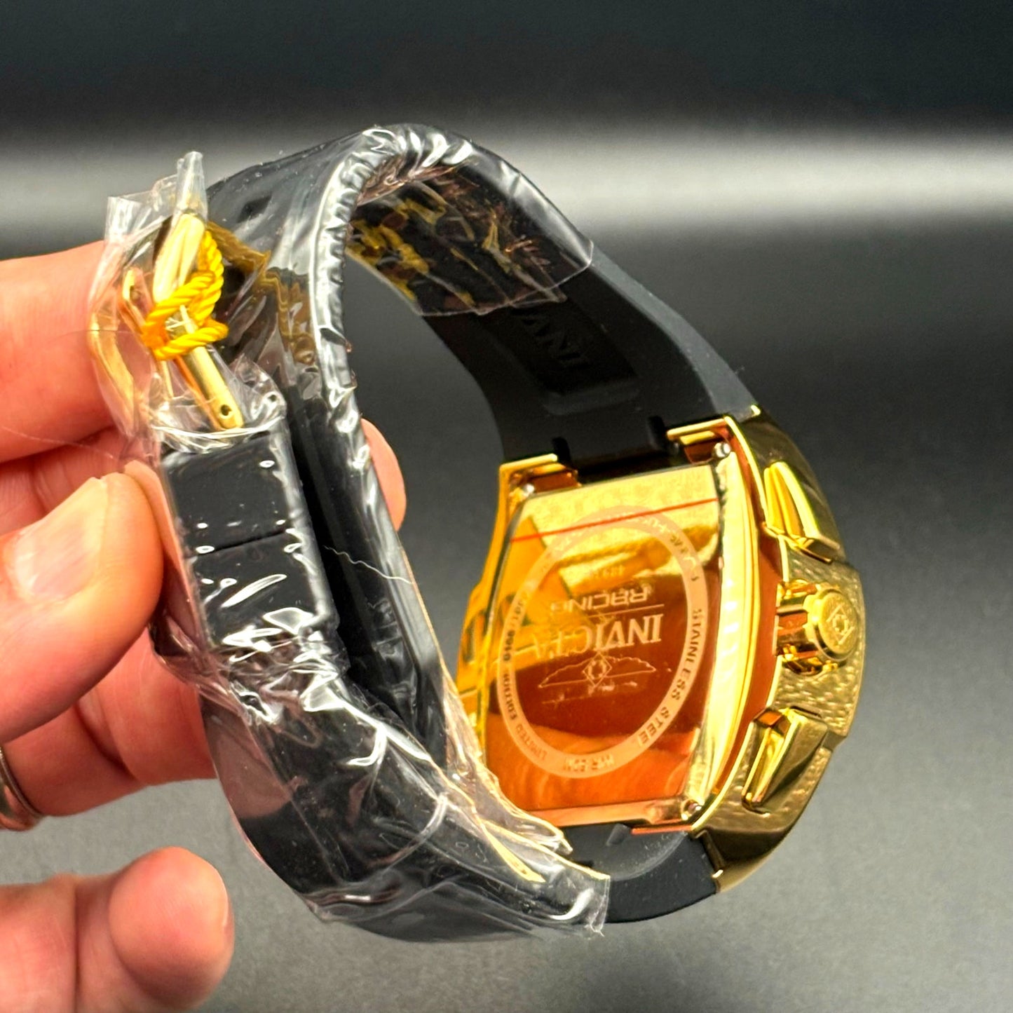 Invicta Racing Gold Rush 48939 Men’s Chronograph Limited Edition NIBWT