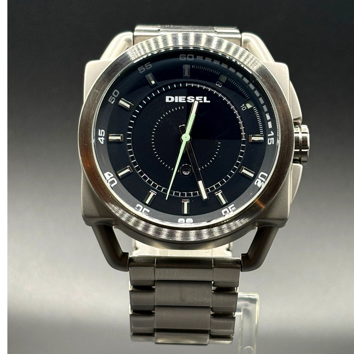 Diesel Descender DZ1579 Black Dial Stainless Steel Men’s Watch