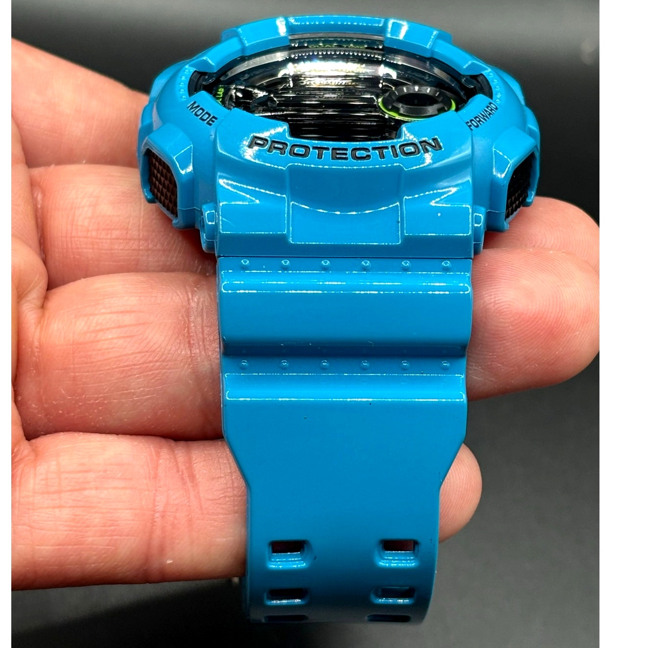 Casio G-Shock GD-110-2 Azure Blue Digital 200M Men's Watch NIB