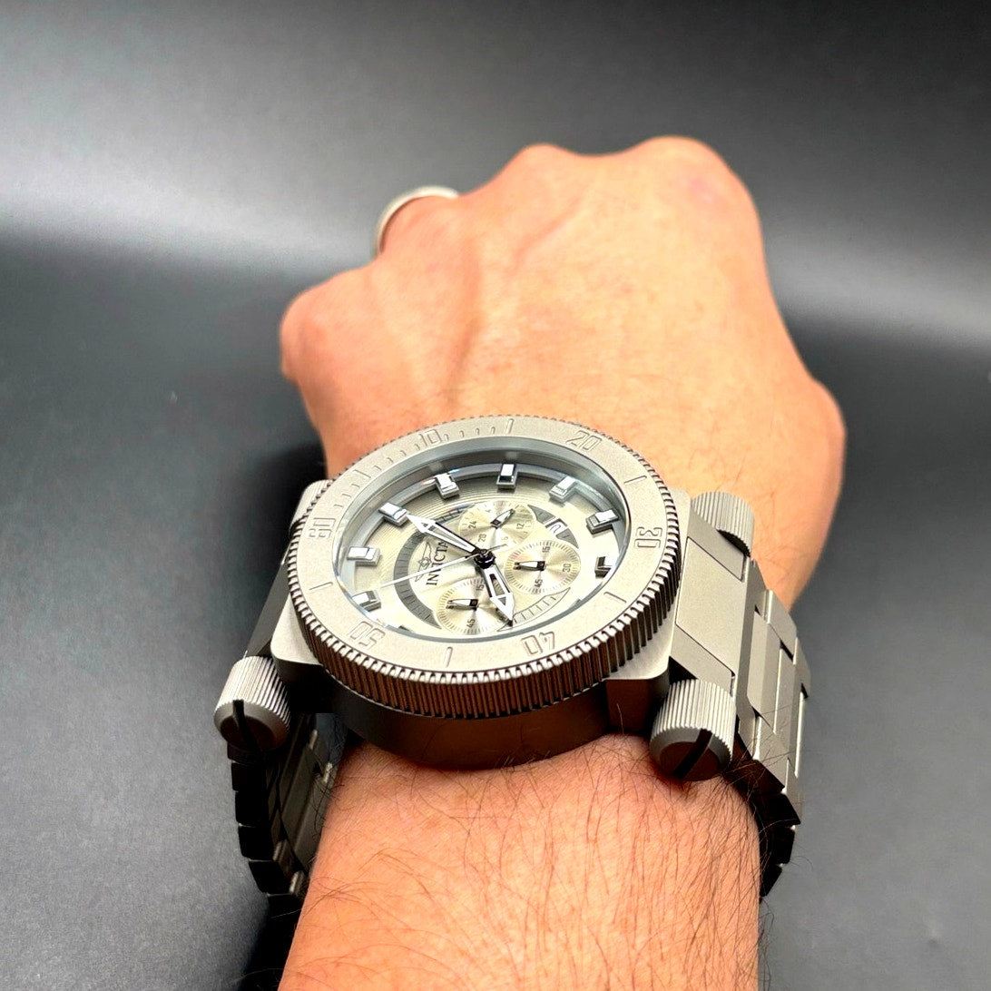 Invicta 46533 Coalition Forces Dominion Titanium Chrono 51mm Men's Watch NIBWT