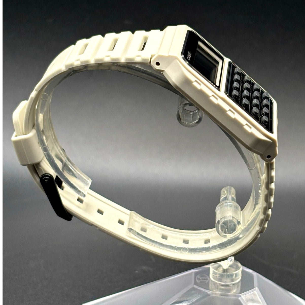 Casio CA53WF-8B Data Bank Retro Calculator Vintage White Resin Digital Watch