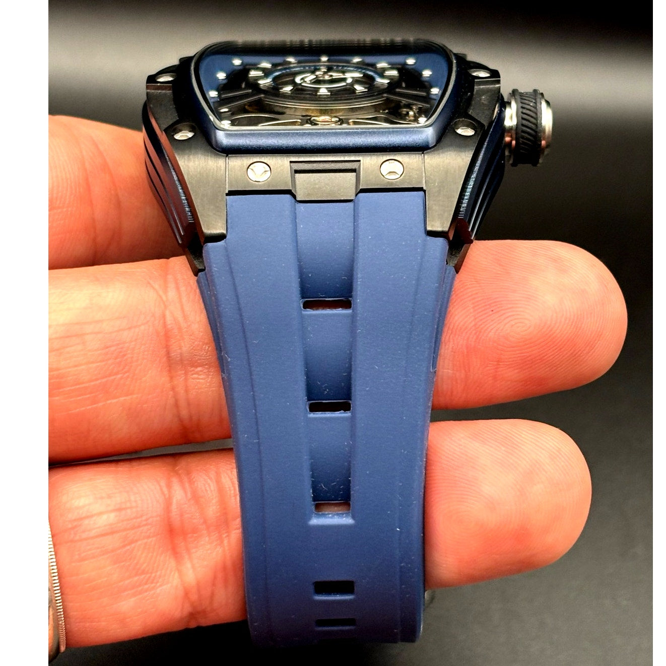 Invicta S1 Rally Torque 49036 Automatic Skeleton Dial Mens Watch 44mm Blue NIB