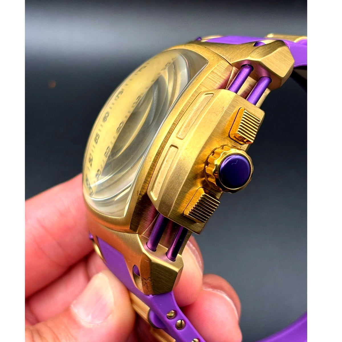 Invicta Marvel Thanos 37390 Limited Edition 53mm Chronograph Watch 225/4000