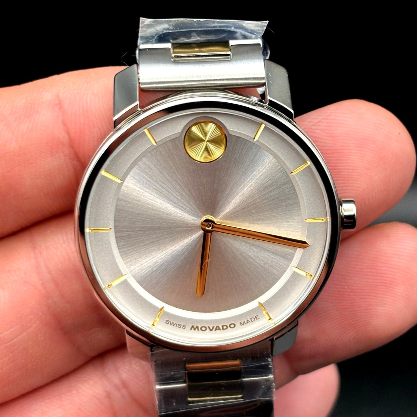 Movado Bold Access 3600965 Women’s Two-Tone Swiss Movement Stainless Steel Watch