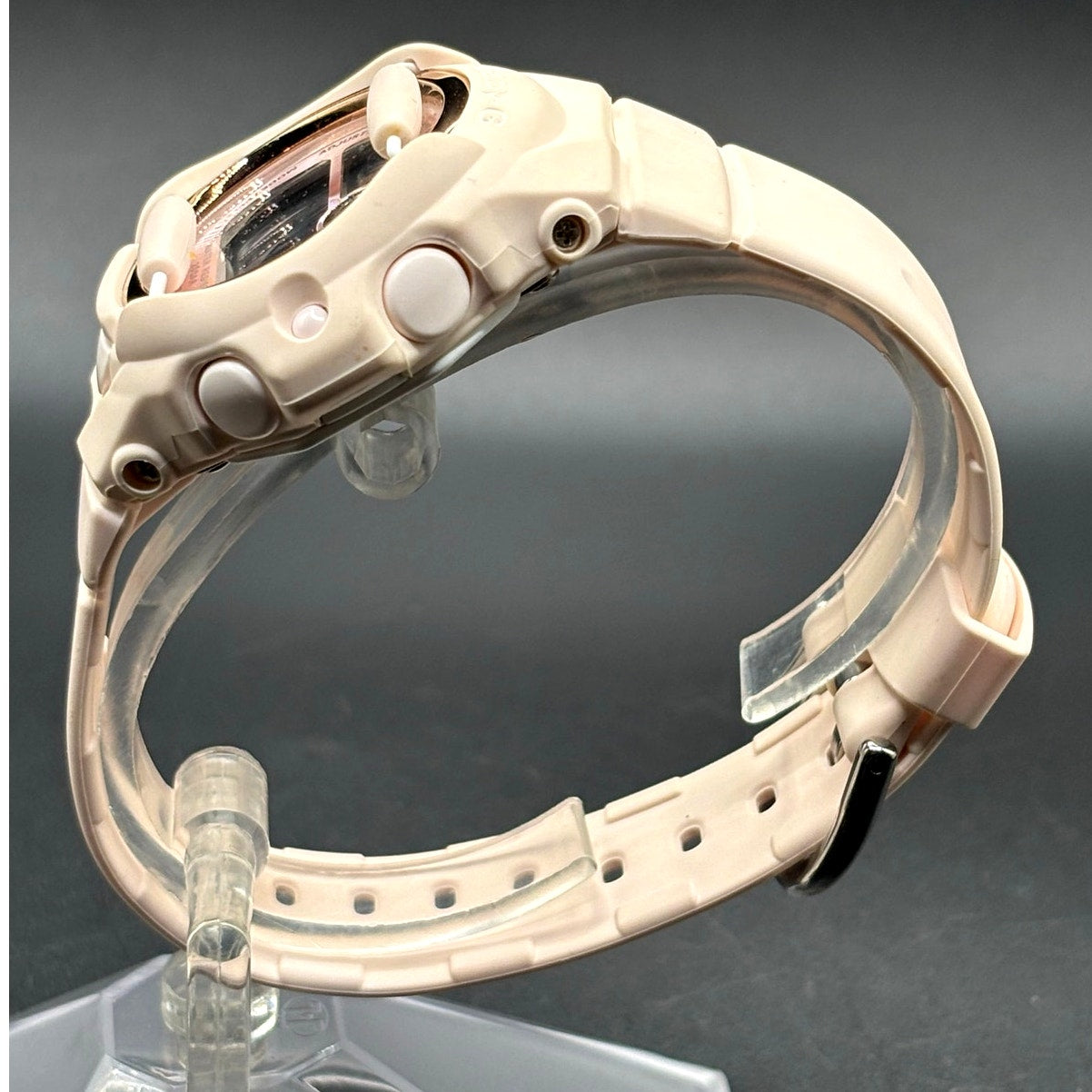 Casio Baby-G BG169G-4 Pink Champagne Gold Digital Women's Watch NIB Discontinued
