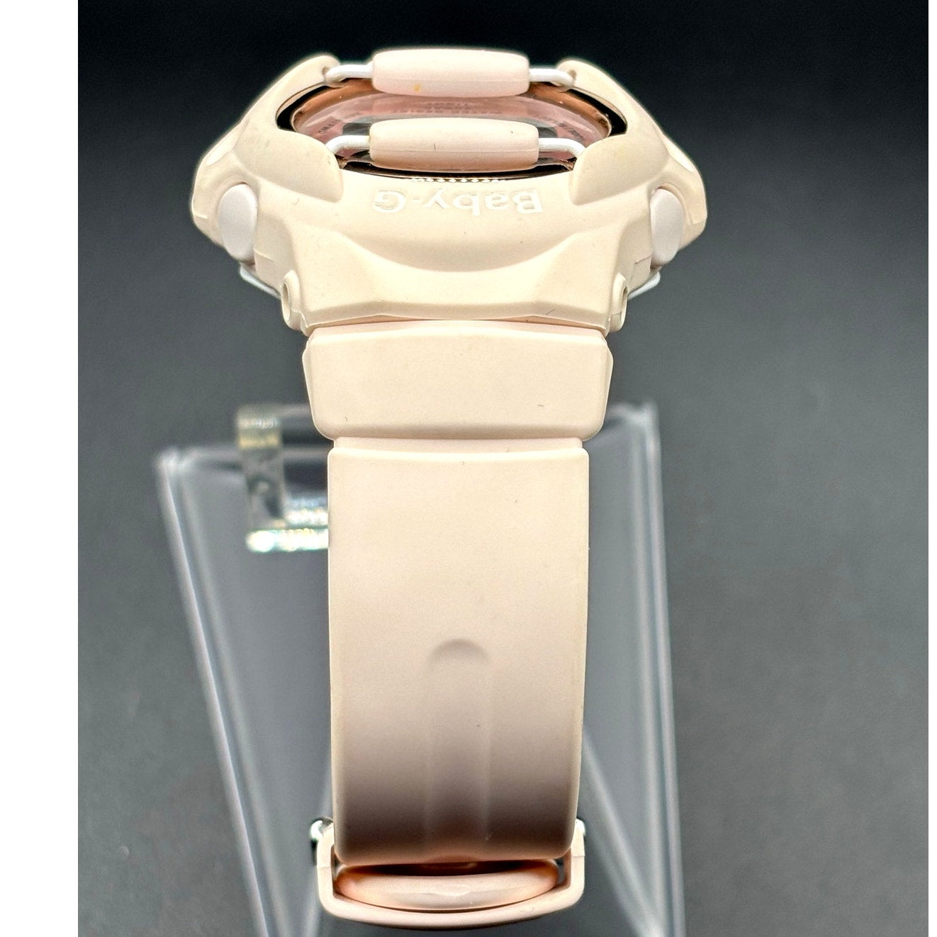 Casio Baby-G BG169G-4 Pink Champagne Gold Digital Women's Watch NIB Discontinued
