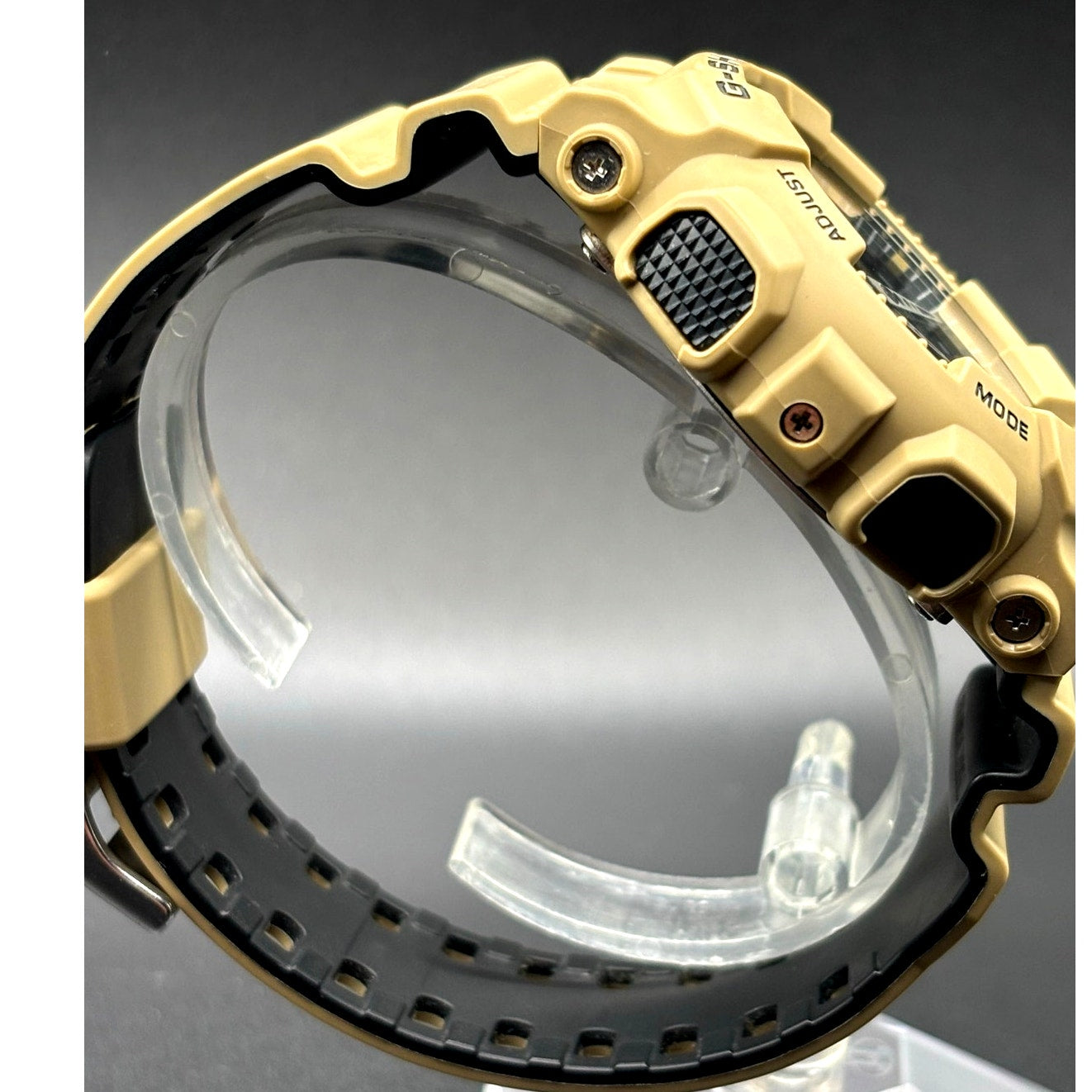 Casio G-Shock GA-100L-8A Beige Analog Digital Military Men's Watch NIB
