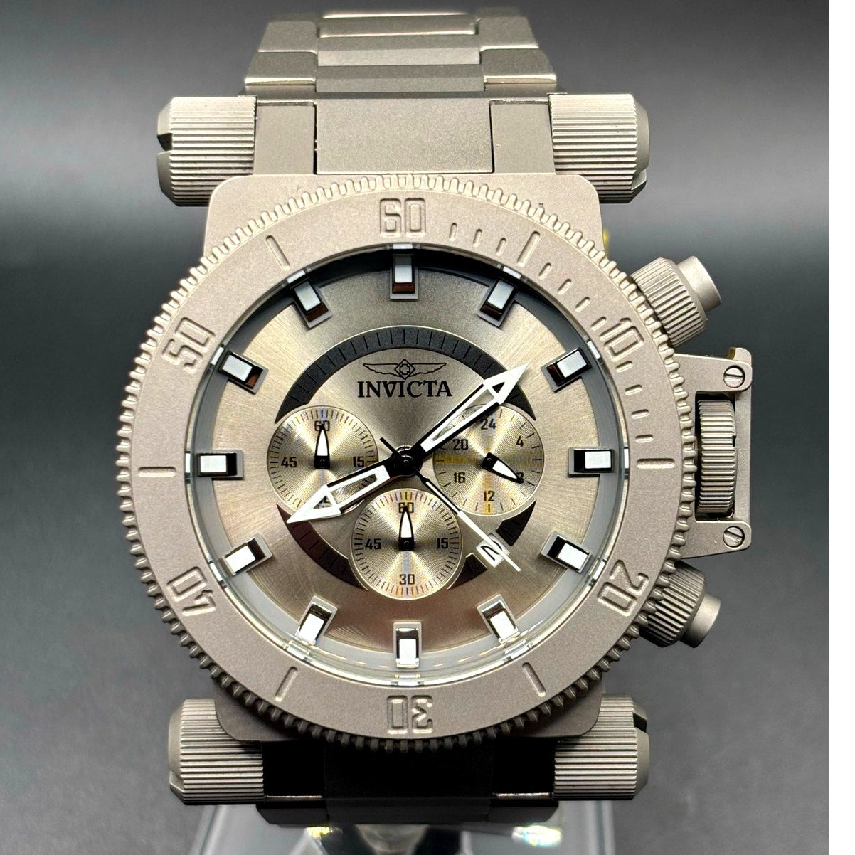 Invicta 46533 Coalition Forces Dominion Titanium Chrono 51mm Men's Watch NIBWT