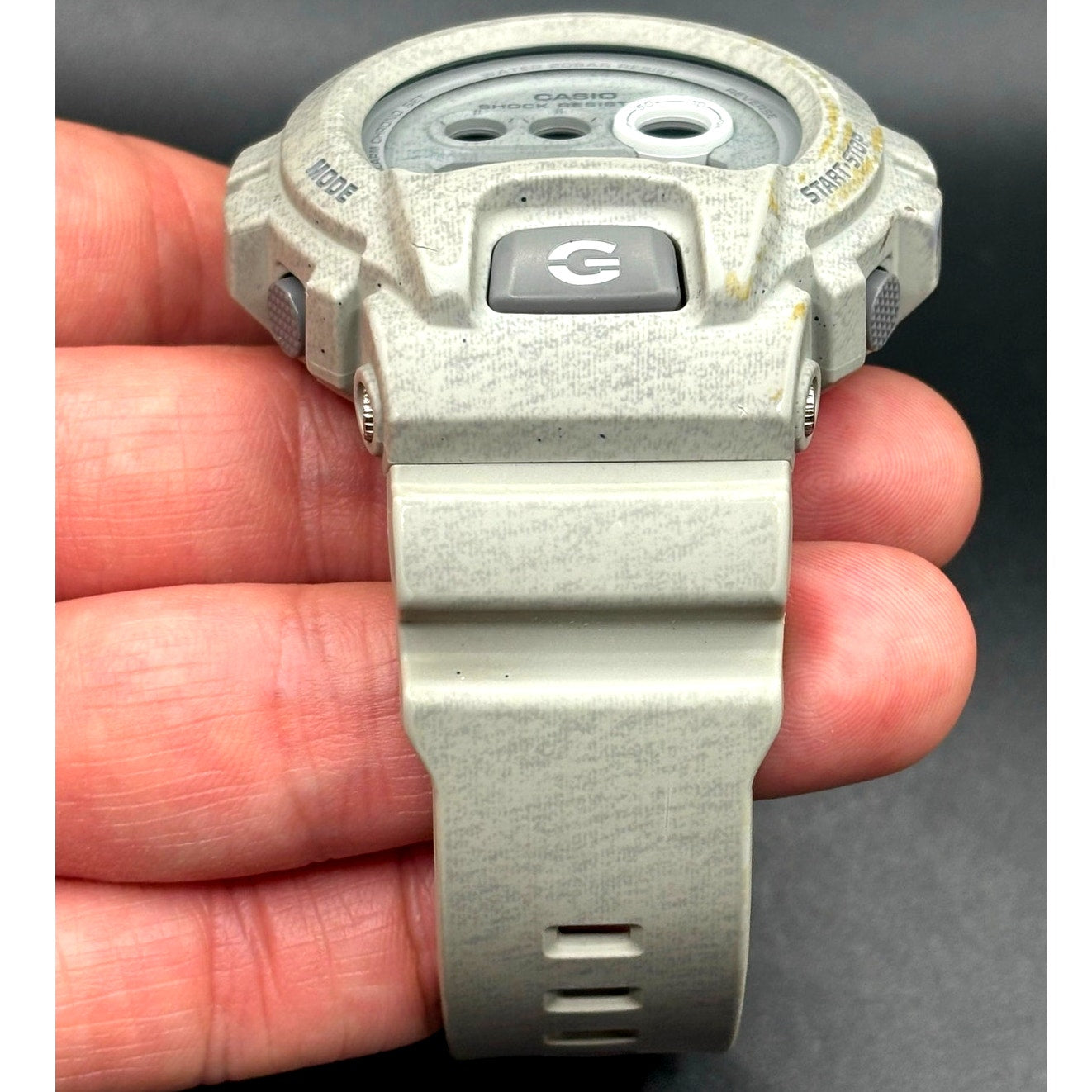 Casio G-Shock GD-X6900HT-7 Heathered White XL Digital Watch