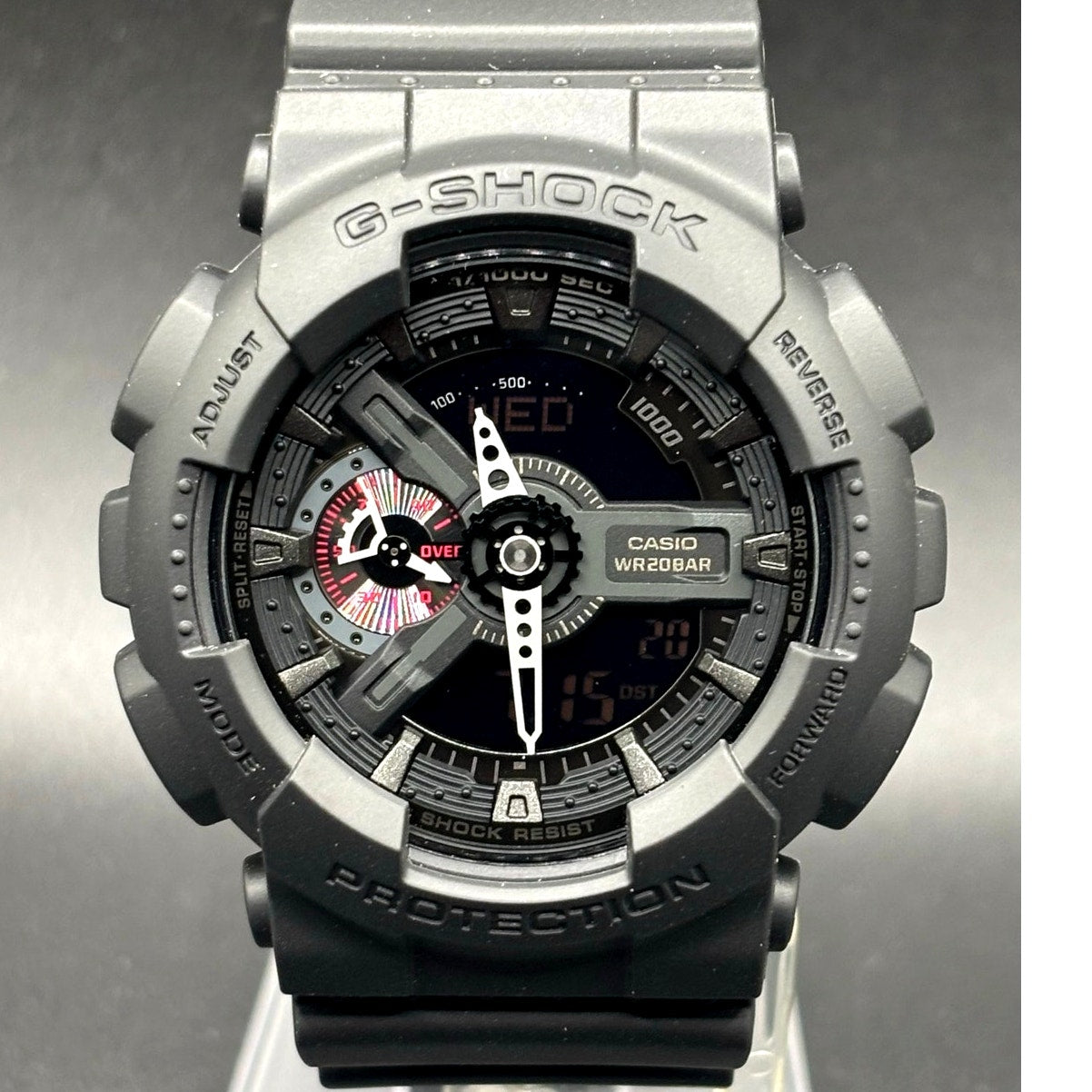 Casio G Shock GA-110MB-1A Military Black Analog Digital 200M Men's Watch NIB