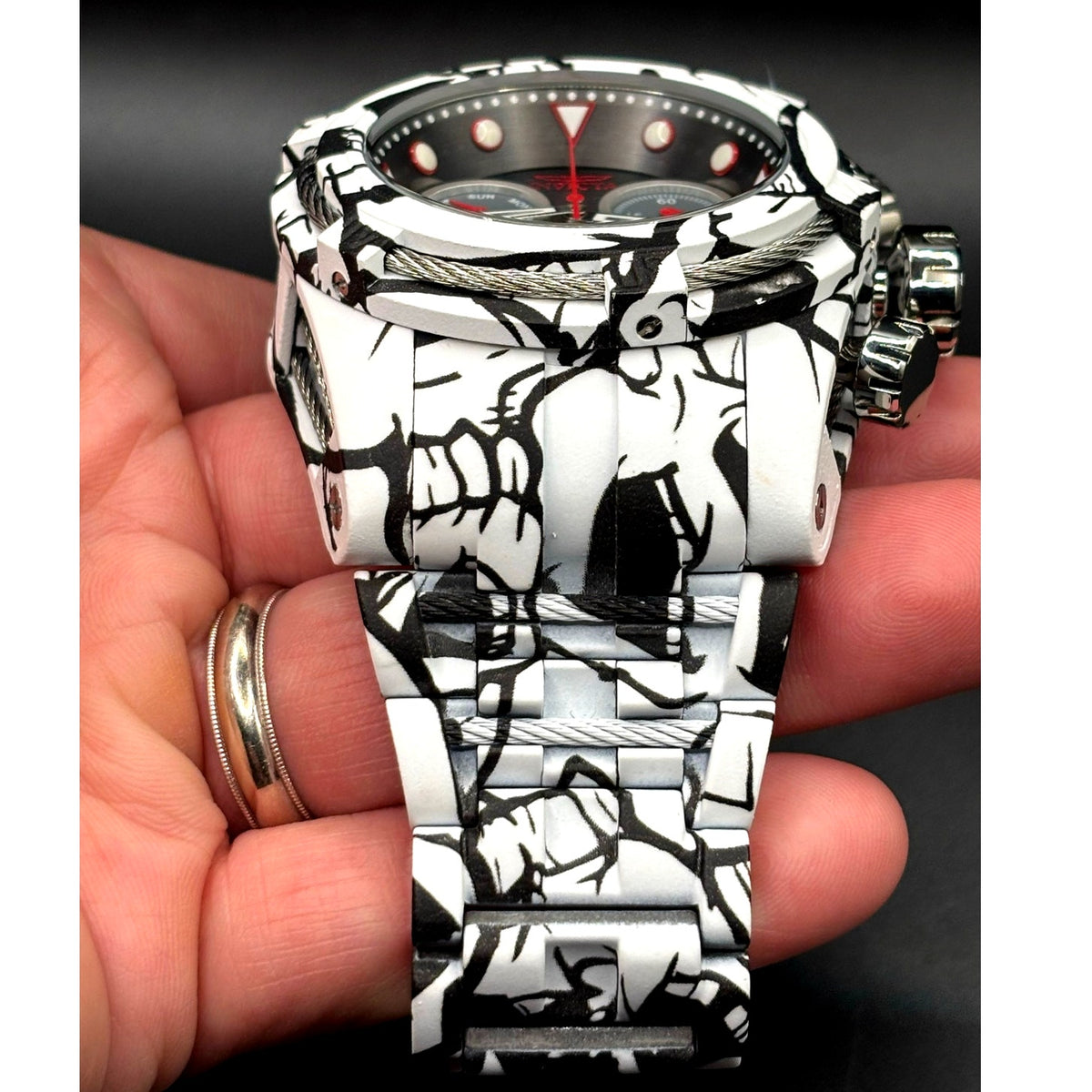 Invicta Bolt Zeus 43859 Chronograph 53mm Aqua Plated Men’s Watch 200M