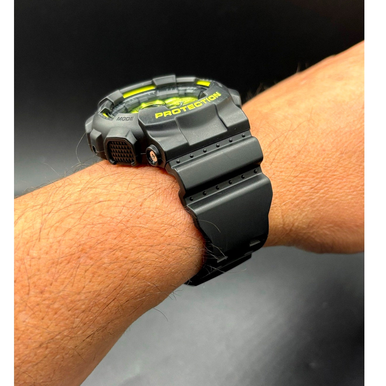 Casio G-Shock GA140DC-1A Analog Digital Black Vivid Yellow Men's Watch