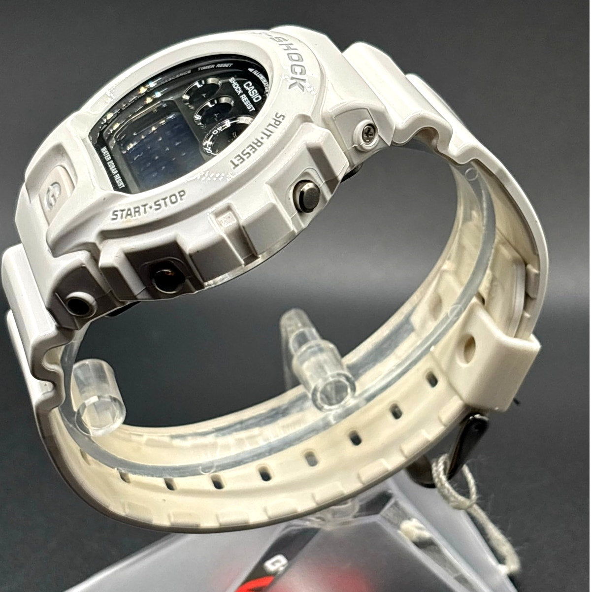 Casio G-Shock DW6900-7 Metallic Mirror White Glossy Digital Men's Watch NIBWT