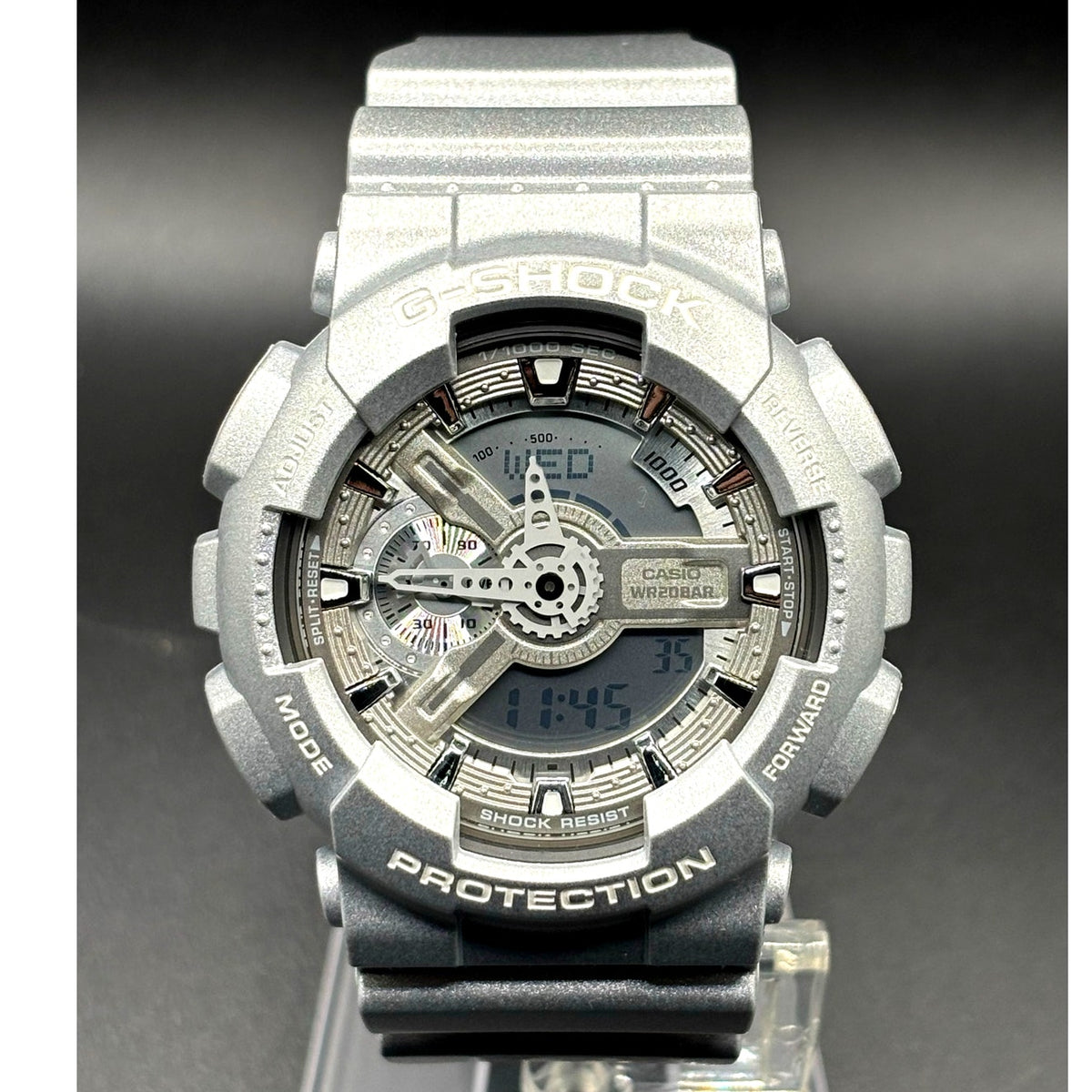 Casio G-Shock GA-110BC-8A Silver Men's Analog Digital Watch