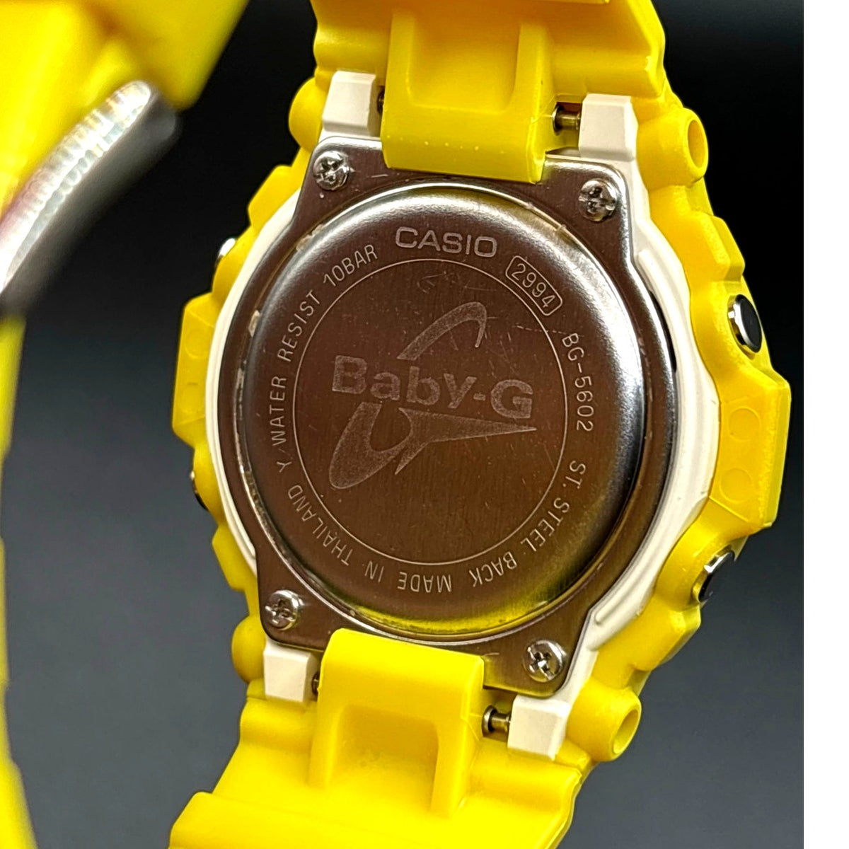 Casio Baby-G BG-5602-9 Lemon Drop Yellow Digital Women’s Watch