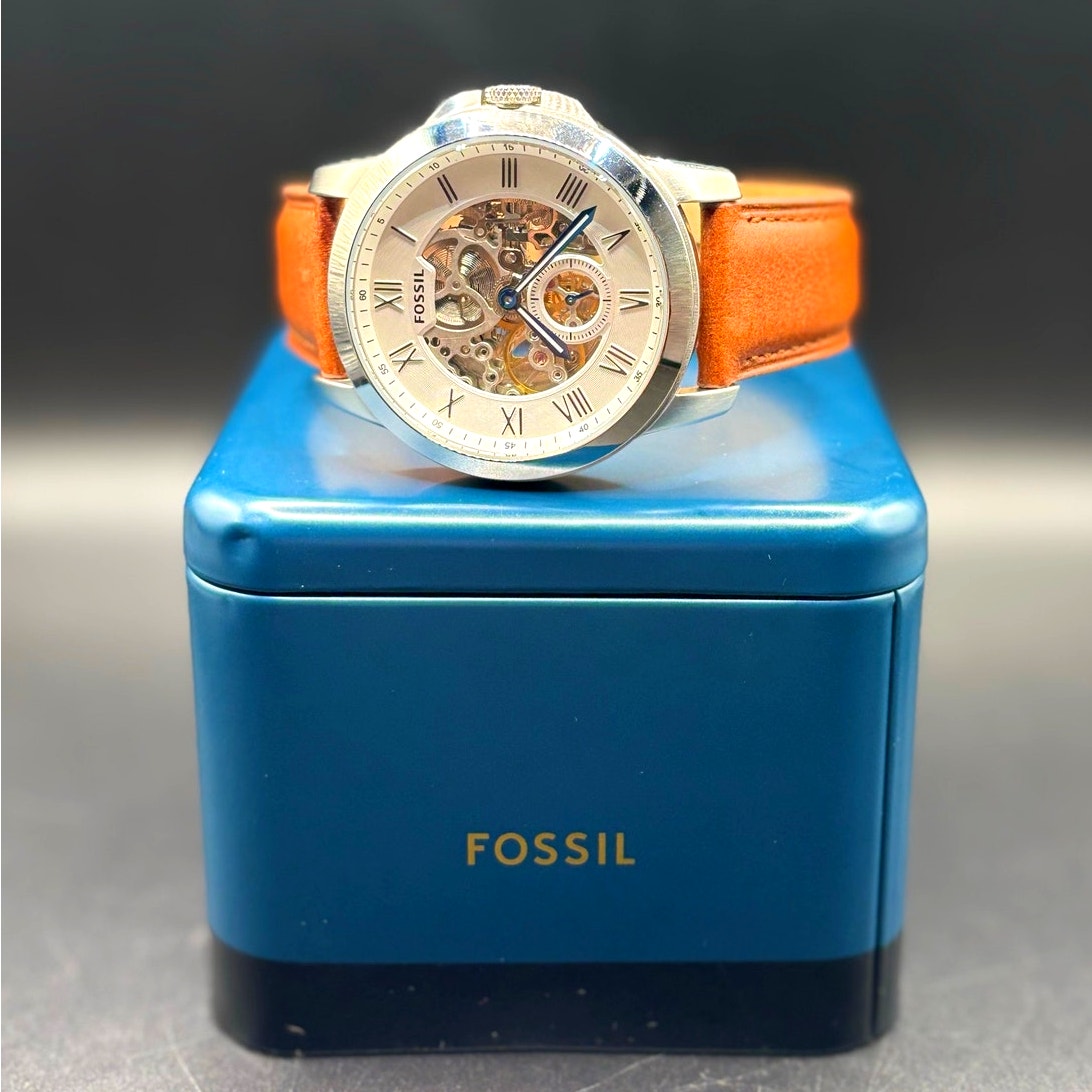 Fossil Grant ME3053 Automatic Skeleton Men’s Watch 44mm