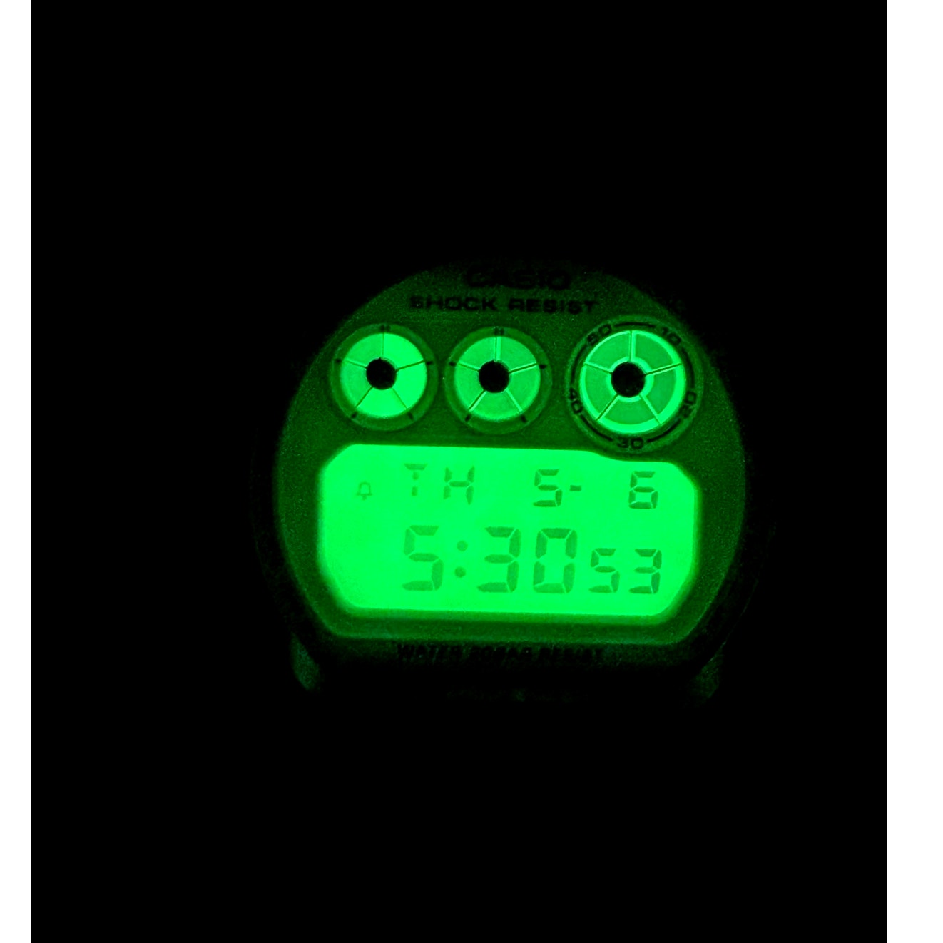 Casio G-Shock DW6900RCS-1 Lime Green Glossy Black Digital Men's Watch NIB