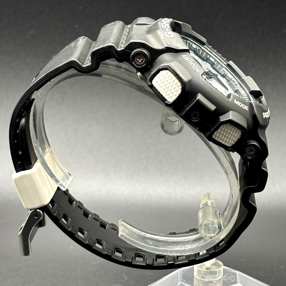 Casio G-Shock GA-100BW-1A Analog Digital Black White Men’s Watch 51mm