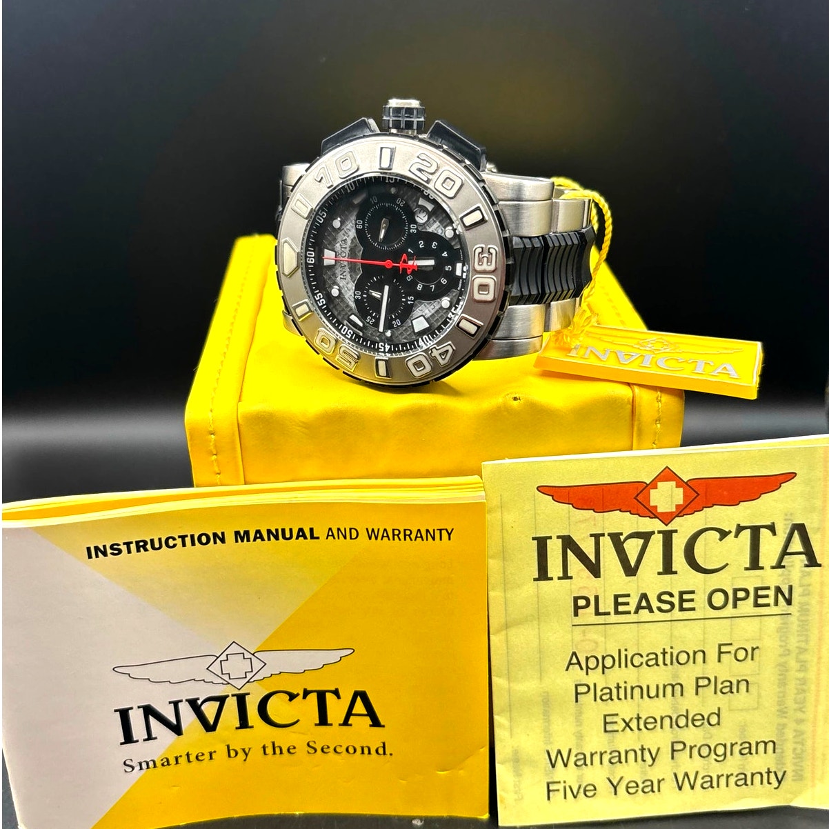 Invicta Reserve Ocean Hawk 6310 Swiss Stainless Steel Chronograph Watch