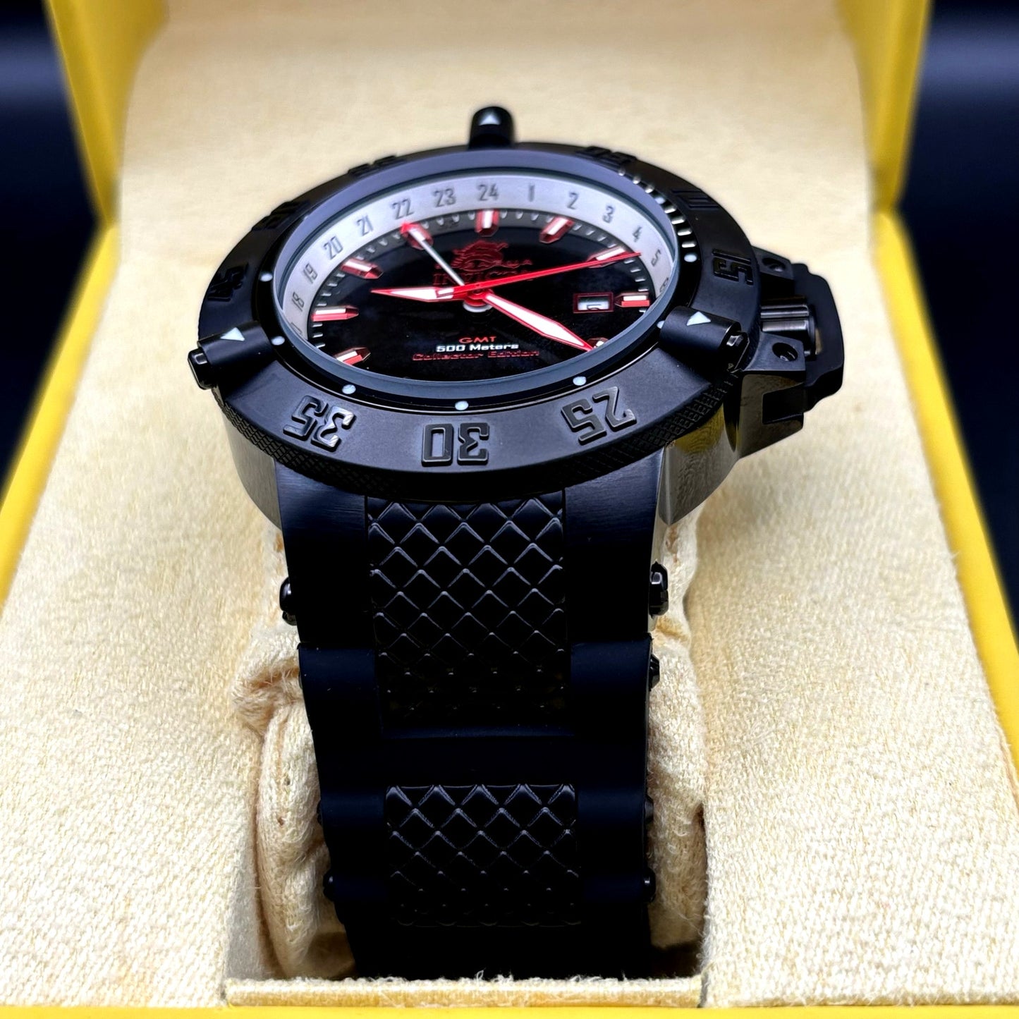 Invicta SubAqua NOMA III 13919 Mens Collector Edition GMT 500M Swiss Made NIBWT